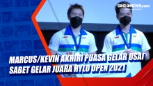 Marcus/Kevin Akhiri Puasa Gelar Usai Sabet Gelar Juara Hylo Open 2021