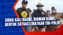 Sidak Kali Rasmi, Ridwan Kamil: Bentuk Satgas Libatkan TNI-Polri