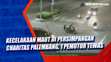 Kecelakaan Maut di Persimpangan Charitas Palembang, 1 Pemotor Tewas