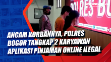 Ancam Korbannya, Polres Bogor Tangkap 2 Karyawan Aplikasi Pinjaman Online Ilegal