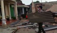 Puting Beliung Terjang Bangka Belitung, Ratusan Rumah Warga Rusak