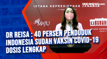 dr Reisa : 40 Persen Penduduk Indonesia Sudah Vaksin Covid-19 Dosis Lengkap