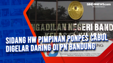 Sidang HW Pimpinan Ponpes Cabul Digelar Daring di PN Bandung