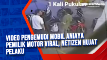 Video Pengemudi Mobil Aniaya Pemilik Motor Viral, Netizen Hujat Pelaku