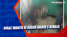 Viral! Wanita di Bogor Aniaya 5 Remaja