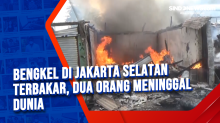 Bengkel di Jakarta Selatan Terbakar, Dua Orang Meninggal Dunia
