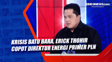 Krisis Batu Bara, Erick Thohir Copot Direktur Energi Primer PLN