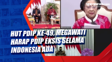 HUT PDIP ke-49, Megawati Harap PDIP Eksis Selama Indonesia Ada