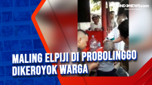 Maling Elpiji di Probolinggo Dikeroyok Warga