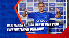 Dari Merah ke Biru, Van de Beek Pilih Everton Tempat Berlabuh