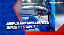 Koboi Jalanan Gunakan Pistol Mainan di Tol Cipali
