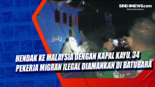 Hendak ke Malaysia dengan Kapal Kayu, 34 Pekerja Migran Ilegal Diamankan di Batubara