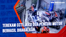 Terekam CCTV, Aksi Dua Pencuri Motor Berhasil Digagalkan