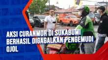 Aksi Curanmor di Sukabumi Berhasil Digagalkan Pengemudi Ojol