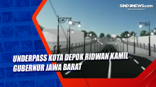 Urai Kemacetan, Ridwan Kamil Resmikan Pembangunan Underpass Dewi Sartika Depok