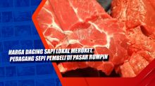 Harga Daging Sapi Lokal Meroket, Pedagang Sepi Pembeli di Pasar Rumpin