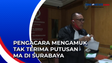 Pengacara Mengamuk Tak Terima Putusan MA di Surabaya