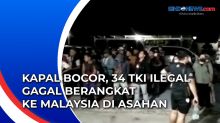 Kapal Bocor, 34 TKI Ilegal Gagal Berangkat ke Malaysia di Asahan