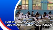 Hari Ini, Kota Tangerang Terapkan PTM Terbatas 50 Persen