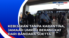 Kebijakan Tanpa Karantina, Ratusan Jamaah Umrah Berangkat dari Bandara Soetta