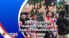 Jokowi Lepas Parade MotoGP dari Istana Negara