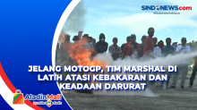 Jelang MotoGP, Tim Marshal di Latih Atasi Kebakaran dan Keadaan Darurat