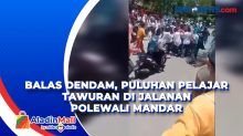Balas Dendam, Puluhan Pelajar Tawuran di Jalanan Polewali Mandar