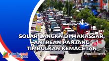 Solar Langka di Makassar, Antrean Panjang Timbulkan Kemacetan