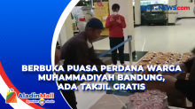 Berbuka Puasa Perdana Warga Muhammadiyah Bandung, Ada Takjil Gratis