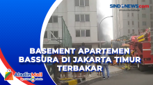 Basement Apartemen Bassura di Jakarta Timur Terbakar