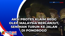 Aksi Protes Klaim Reog oleh Malaysia Berlanjut, Seniman Turun ke Jalan di Ponorogo