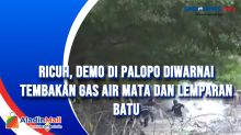 Ricuh, Demo di Palopo Diwarnai Tembakan Gas Air Mata dan Lemparan Batu
