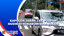 Kapolda Jabar Cek Pospam Mudik di Sukabumi dan Bogor