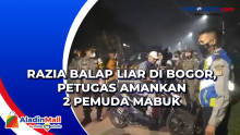 Razia Balap Liar di Bogor, Petugas Amankan 2 Pemuda Mabuk