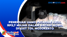 Penemuan Uang Pecahan Kecil Rp3,7 Miliar dalam Bagasi Mobil di Exit Tol Mojokerto