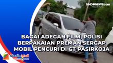 Bagai Adegan Film, Polisi Berpakaian Preman Sergap Mobil Pencuri di GT Pasirkoja