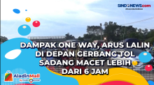 Dampak One Way, Arus Lalin di Depan Gerbang Tol Sadang Macet Lebih dari 6 Jam