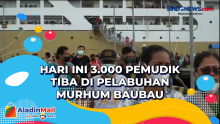 Hari Ini 3.000 Pemudik Tiba di Pelabuhan Murhum Baubau