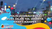 Polisi Kembali Buka Ruas Jalan Tol Jakarta Arah Cikampek