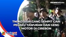 TNI AD Sisir Gang Sempit Cari Pelaku Tawuran dan Geng Motor di Cirebon