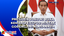 Presiden Jokowi Buka Kembali Ekspor Minyak Goreng, Ini Alasannya