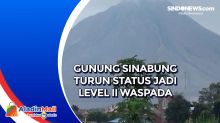 Gunung Sinabung Turun Status Jadi Level II Waspada