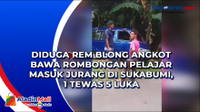 Diduga Rem Blong Angkot Bawa Rombongan Pelajar Masuk Jurang di Sukabumi, 1 Tewas 5 Luka