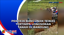 Pekerja Bangunan Tewas Tertimpa Longsoran Tanah di Bandung
