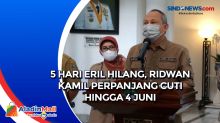 5 Hari Eril Hilang, Ridwan Kamil Perpanjang Cuti hingga 4 Juni