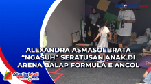 Alexandra Asmasoebrata Ngasuh Seratusan Anak di Arena Balap Formula E Ancol