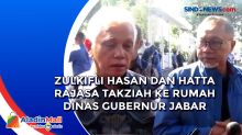 Zulkifli Hasan dan Hatta Rajasa Takziah ke Rumah Dinas Gubernur Jabar