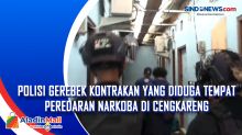 Polisi Gerebek Kontrakan yang Diduga Tempat Peredaran Narkoba di Cengkareng