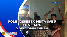 Polisi Gerebek Pesta Sabu di Medan, 2 Pria Diamankan