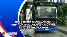 Rute Baru Transjakarta Armada Bus Ditambah untuk 5 Rute Perjalanan
